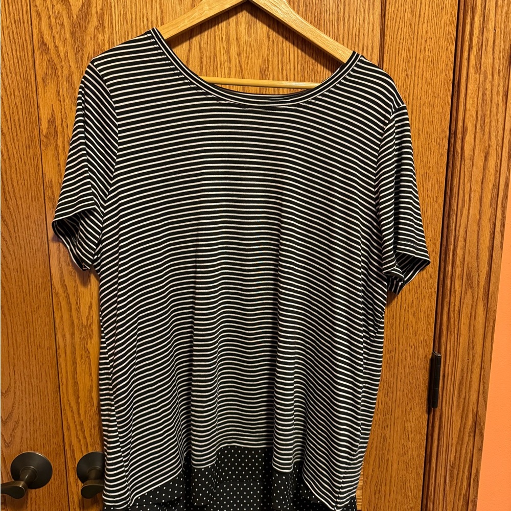 NWT, CJ Banks, Top, Size 1X